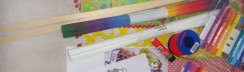 Drachen selbst bauen mit Kindern - Anleitung für einen Drachen aus Papier Galerie