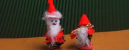 Weihnachtsbasteln, Weihnachtswichtel basteln